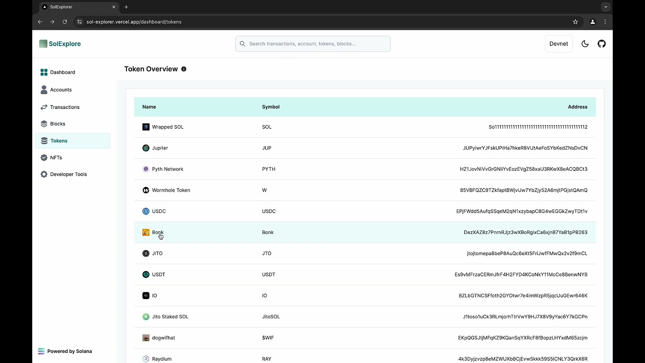 SolExplorer: Next Generation AI Powered Solana Explorer