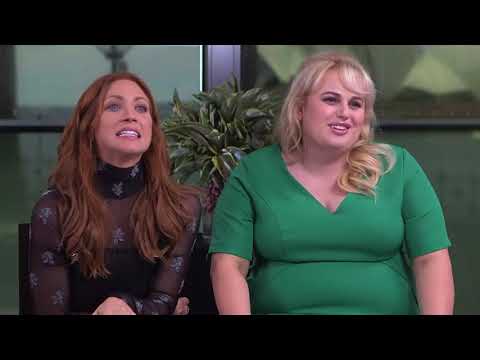 How much does Rebel Wilson ad-lib in Pitch Perfect?