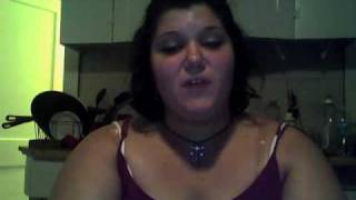 me singing Dumb Girls by Lucy woodward