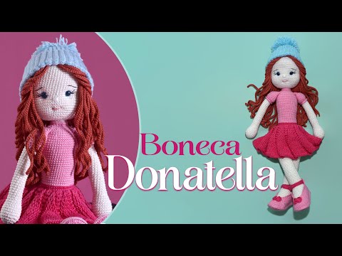 Boneca Donatella em Amigurumi