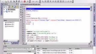 Debugging PHP with NuSphere PHP IDE debugger