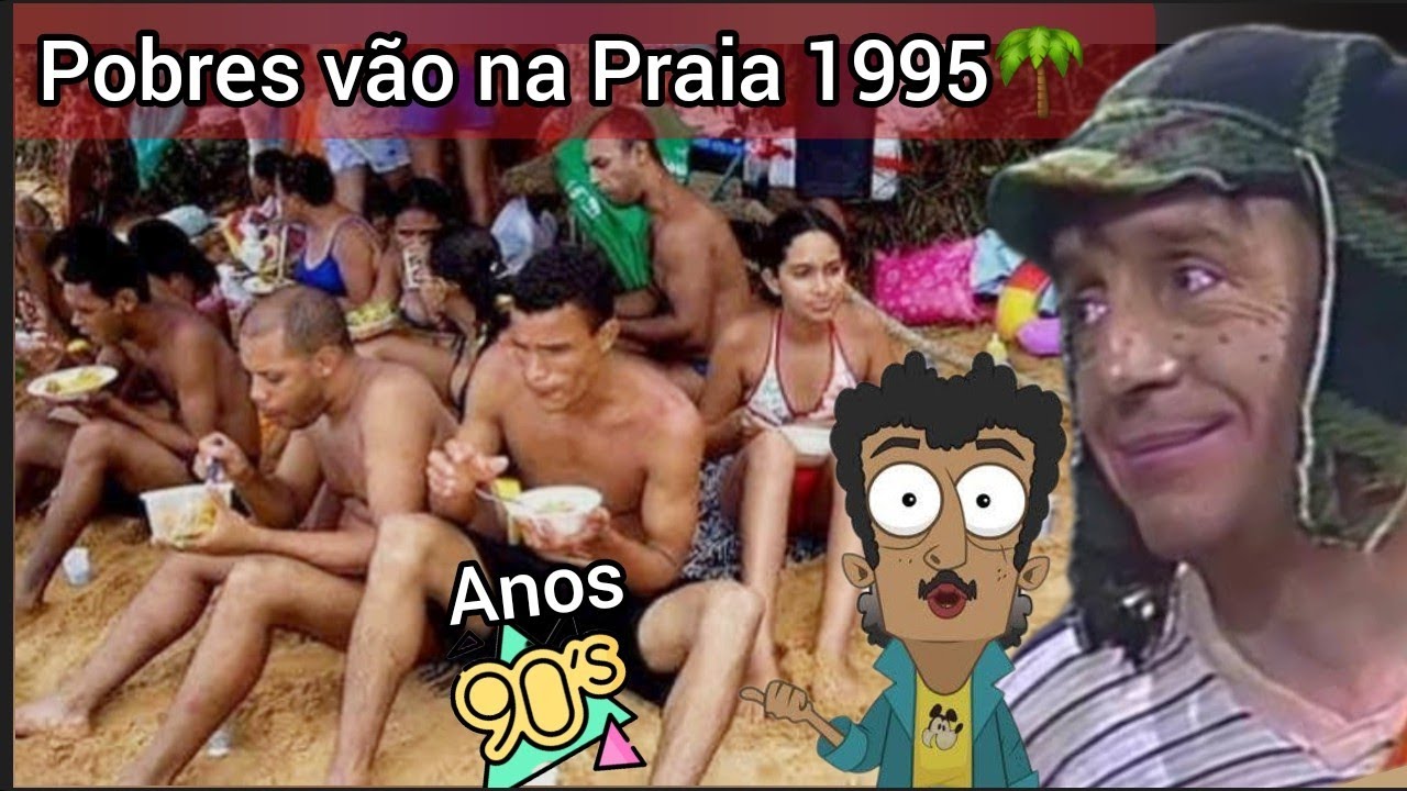 Pobre também vai na praia 1995 PURO SUCO DO BRASIL