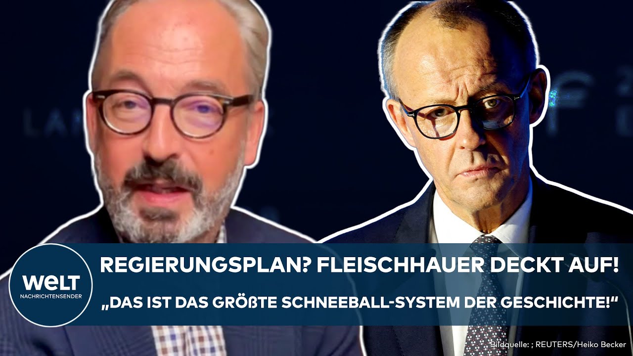 JAN FLEISCHHAUER: Koalitionsplan? "Das ist das größte Schneeball-System der Geschichte!"
