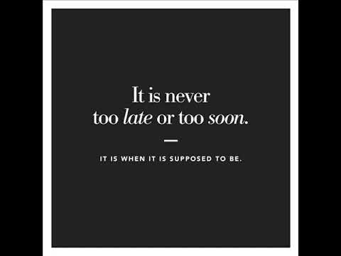 Lawrence - Too Late Too Soon