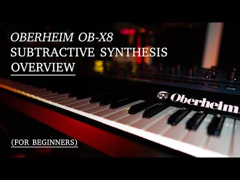 Beginner Oberheim OB-X8 Overview | Basic Sound Design (Subtractive Synthesis)