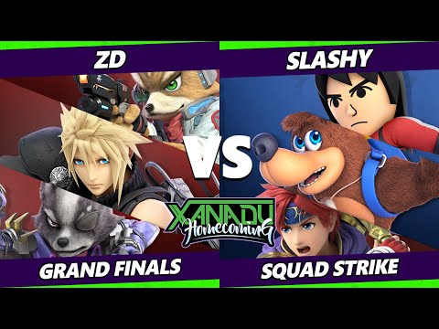 Xanadu Homecoming GRAND FINALS - ZD Vs. SLASHY - Smash Ultimate - SSBU