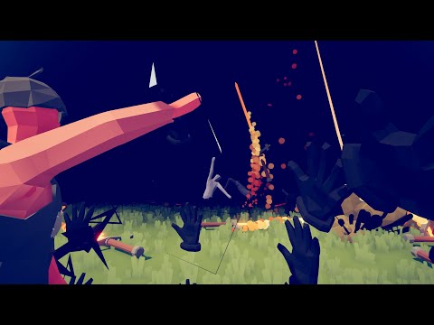 Dark Peasant vs 10x every modded units [TABS]