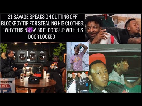 21 SAVAGE SPEAKS ON CUTTING OFF SG TIP