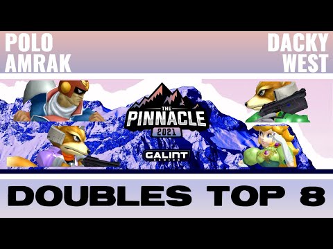 Amrak & Polo (Fox/Falcon) vs Dacky & West (Fox/Peach/ICs) - Pinnacle 2021 Melee Doubles Top 8