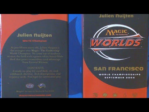 Magic Worlds 2004 World Championships Deck - Champion Julien Nuijten #ThrowbackThursday 56