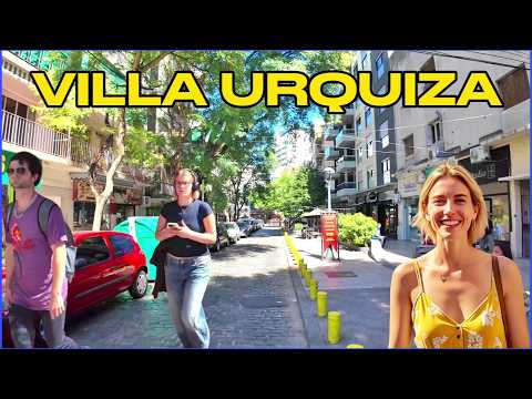 【4K】BUENOS AIRES CITY - Barrio VILLA URQUIZA | Walking Tour