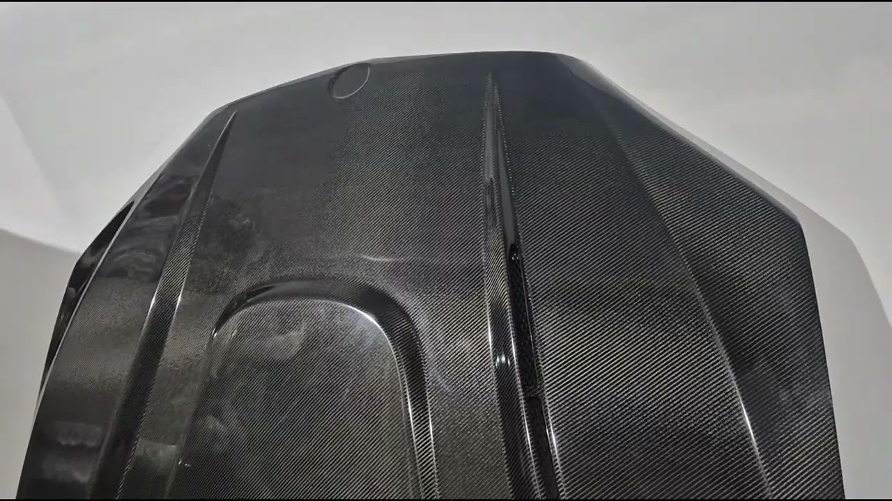 BMW X6 F16 2014-2019 гг. Карбоновый капот V1 Video 1