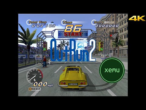 XEMU 0.5.4 | OutRun 2 4K UHD | Xbox Emulator PC Gameplay