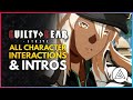 Guilty Gear Strive | All Unique Character Interactions & Character Intros
