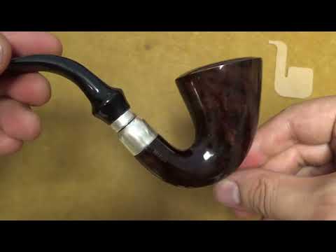 Pipa Brebbia First Calabash Noce - filtro 9mm