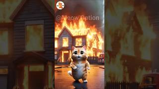 Download lagu Cat Fire Home Video 🔥 || Emotional Kitten Picture 😭#cat #ai #shorts #cute #kitten mp3