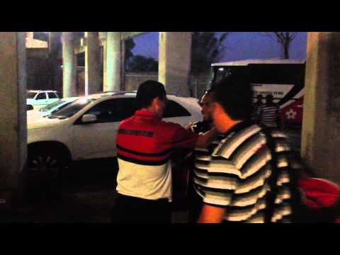 Atletas chegam a Arena Joinville - JEC x Bragantino