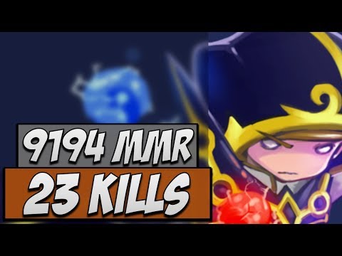 DC.Abed Invoker - 9194 MMR | Dota Gameplay 7.14