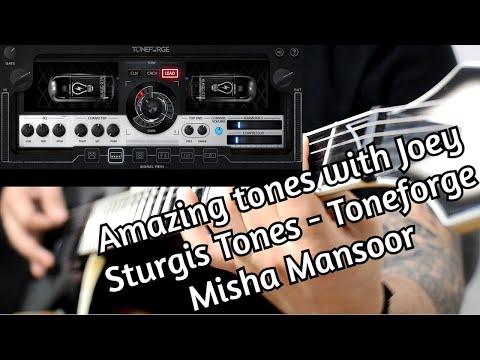 AMAZING guitar tones with TONE FORGE MISHA MANSOOR [JOEY STURGIS TONES] ➤GRAN SONIDO de guitarra!!