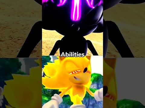 Dark Hyper Sonic Vs Fleetway Super Sonic