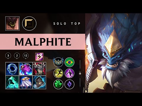 Malphite Top vs Riven - BR Challenger Patch 26.02