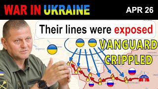 26 Apr: Ukrainians Hit Overextended Russian Logistics to Undermine the Offensive