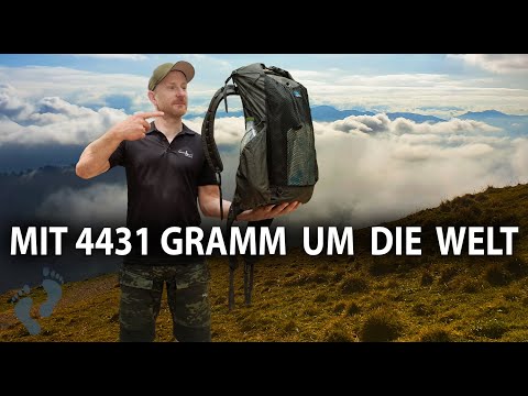 Ultraleicht Trekking Packliste 4,4 Kg ❗ inkl. Verbrauchmaterialien, bis 0 °C
