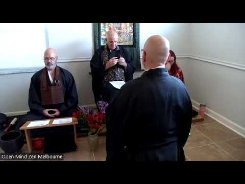 Dharma Trasmission for Rev. Russell Kyofu Seikyo Mitchell (Oct 23 2022).