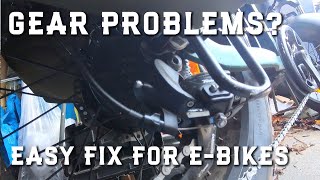 Gear Issues with your new E-Bike? Simple Fix For Gear Problems