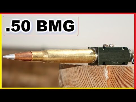 .50 BMG Shell exploding OUTSIDE a gun - What Happens? Video