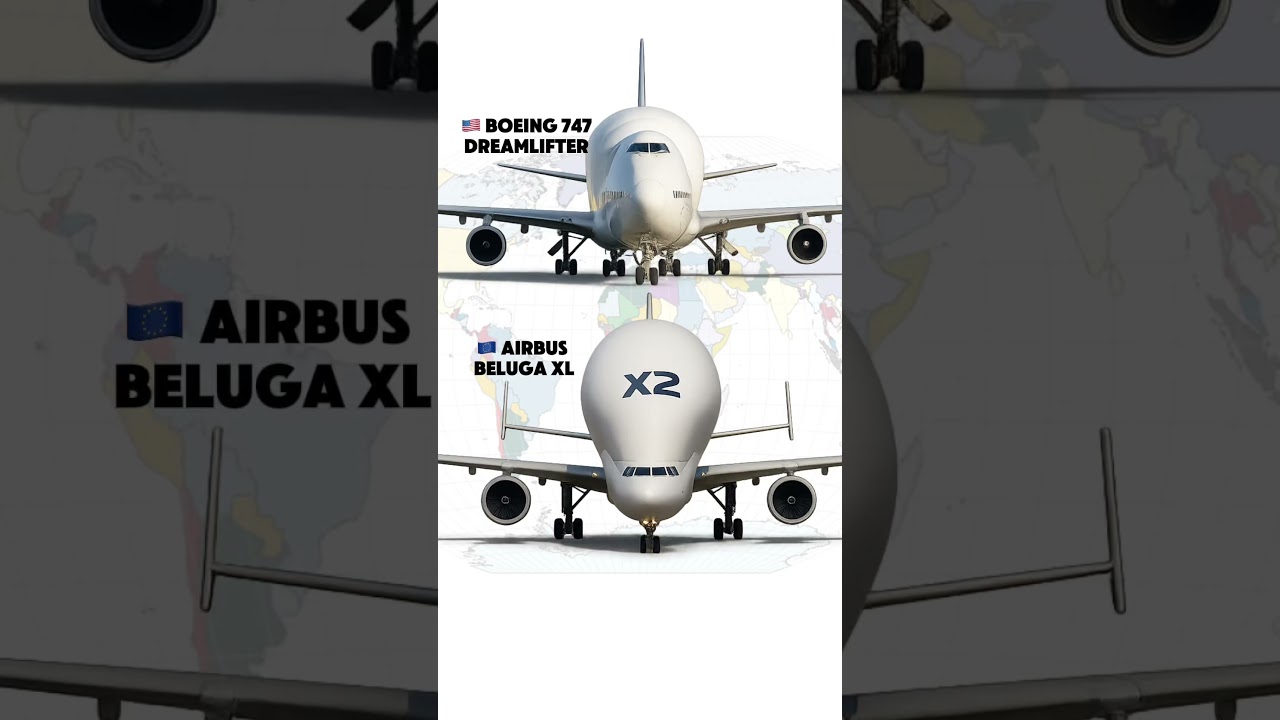 Dreamlifter vs Beluga XL – The Giants of the Sky!
