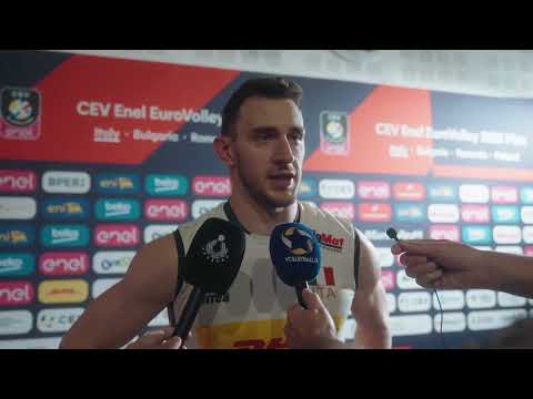 CEV Enel EuroVolley 2026: Fabio Balaso dopo il successo per 3-0 contro la Danimarca