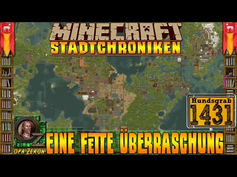 Minecraft #1431 -Stadtchroniken- Eine fette Überraschung [HD+Deutsch]