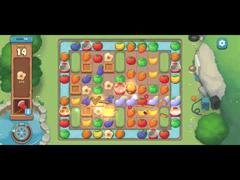 [Gameplay] We Bare Bears Match3 - Level 98 (No Boosters)