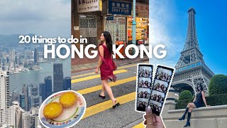 20 things to do in hong kong in 2024 🇭🇰 (vlog with DJI Pocket 3)