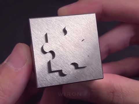 Wiron Cube: Zero-Tolerance Machining | High-Precision Fidget Desk Toy