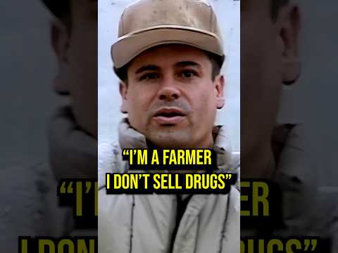 El Chapo's First Prison Arrest Interview (1993) #elchapo #shorts #druglord #cartel