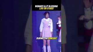 Download lagu Wonhee ILLIT Bleeding Live On Stage! #kpop #wonhee mp3