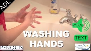Washing Hands (Text and Voice) - Penquis ADL Tools gameplay video by saegertam, 2:23 duration