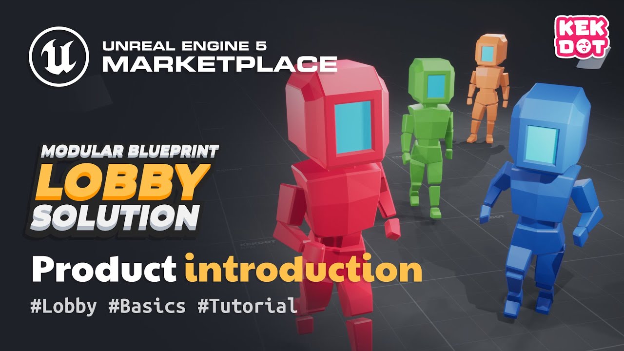 Product introduction - Multiplayer Blueprint Lobby Solution | Unreal Engine 5 Marketplace