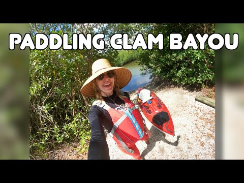 Paddling Clam Bayou in Gulfport