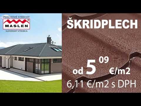 Letná akcia 2019 na vybrané plechy Maslen