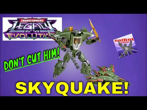 Transformers Legacy Evolution Skyquake (DO NOT Cut Him) - GotBot True Review NUMBER 1072
