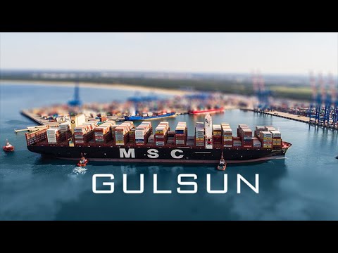 Omida Group | MSC Gulsun - Wpłynięcie największego kontenerowca na świecie do Gdańska