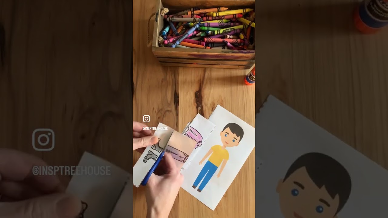 Simple Printable Winter Craft