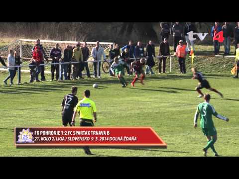 FK POHRONIE 1:2 FC SPARTAK TRNAVA B