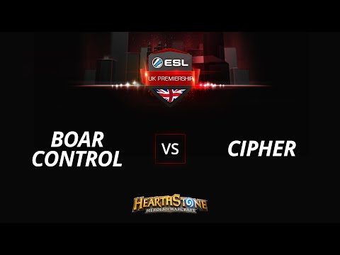 Boar Control v Cipher - Weighted Grand Final Game 2 - ESL UK Premiership Spring 2016
