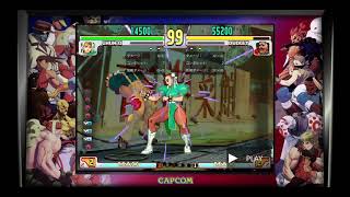 Street Fighter Ⅲ 3rd Strike　SAガードからのジャンプ三段集［春麗］