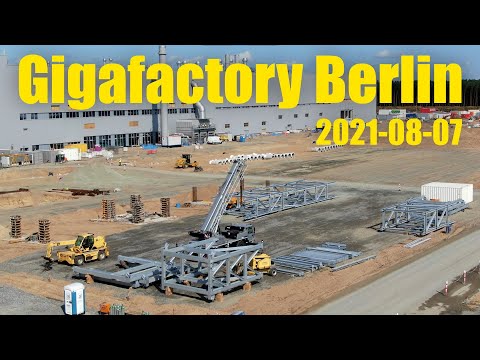 Tesla Batch New batch of Tesla Model Y bodies spotted at Giga Berlin complex ...