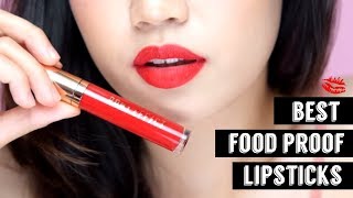 Best Food Proof Lipsticks